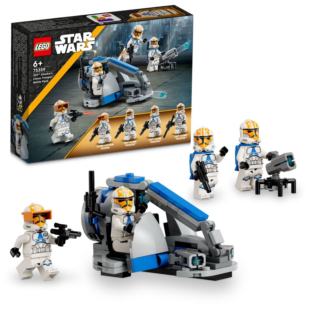 75359 LEGO Star Wars Battle Pack med Ahsokas klonsoldater fra 332. kompagni