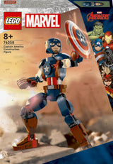 76258 LEGO Super Heroes Marvel Byg Selv-Figur Af Captain Ame