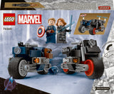 76260 LEGO Super Heroes Marvel Black Widow Og Captain Americ