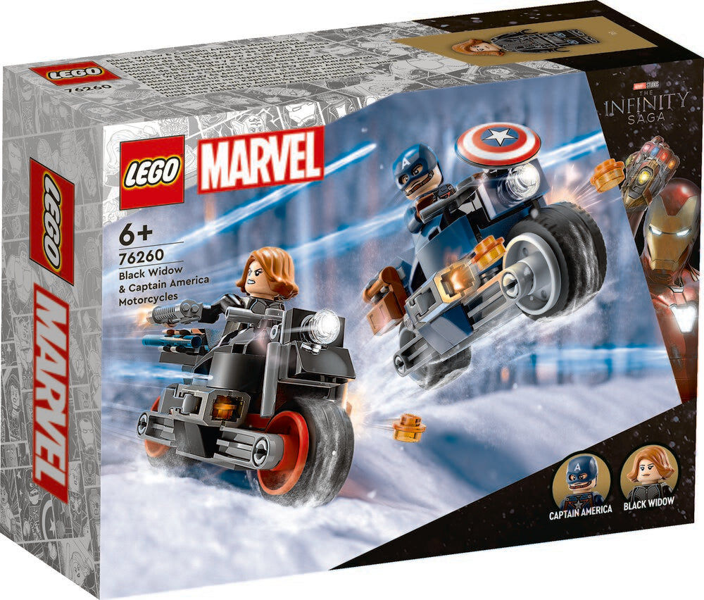 76260 LEGO Super Heroes Marvel Black Widow Og Captain Americ