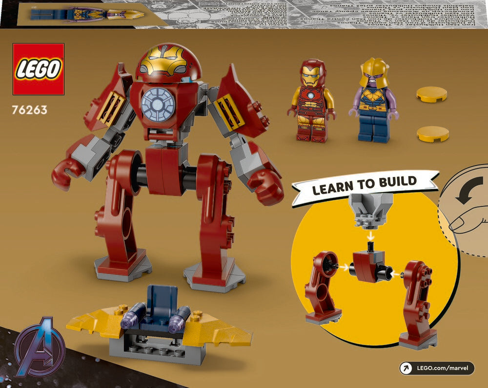 76263 LEGO Super Heroes Marvel Iron Mans Hulkbuster mod Thanos