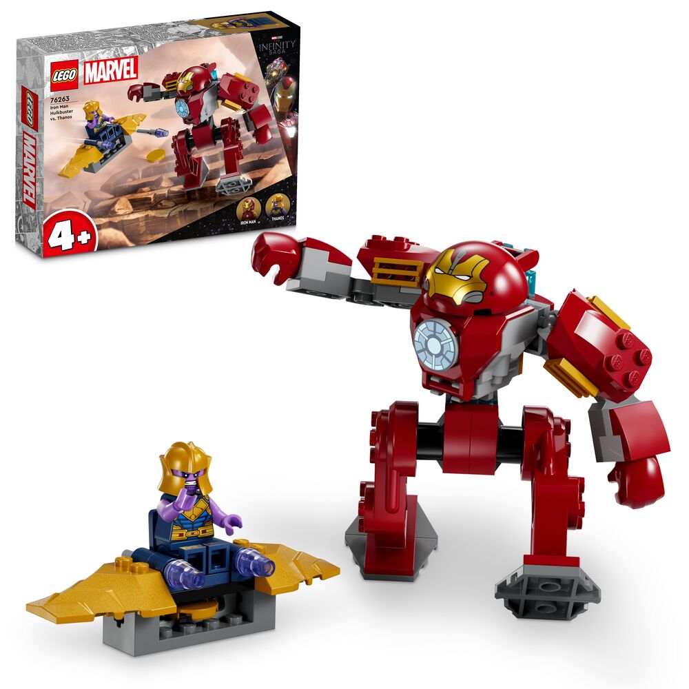 76263 LEGO Super Heroes Marvel Iron Mans Hulkbuster mod Thanos