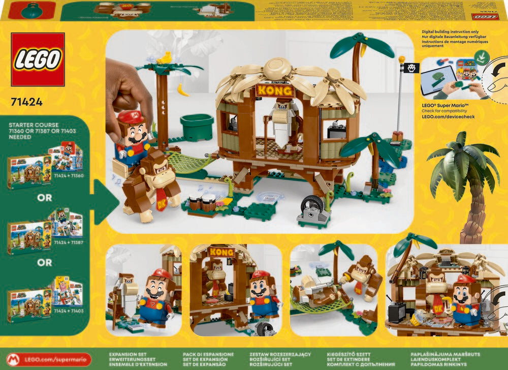 71424 LEGO Super Mario Donkey Kongs trætophus – udvidelsessæt
