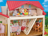 Sylvanian Families Byhus med Lys - med hemmeligt loftsrum
