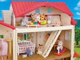 Sylvanian Families Byhus med Lys - med hemmeligt loftsrum
