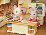 Sylvanian Families Byhus med Lys - med hemmeligt loftsrum