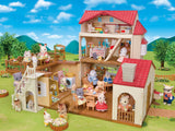 Sylvanian Families Byhus med Lys - med hemmeligt loftsrum