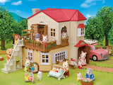 Sylvanian Families Byhus med Lys - med hemmeligt loftsrum