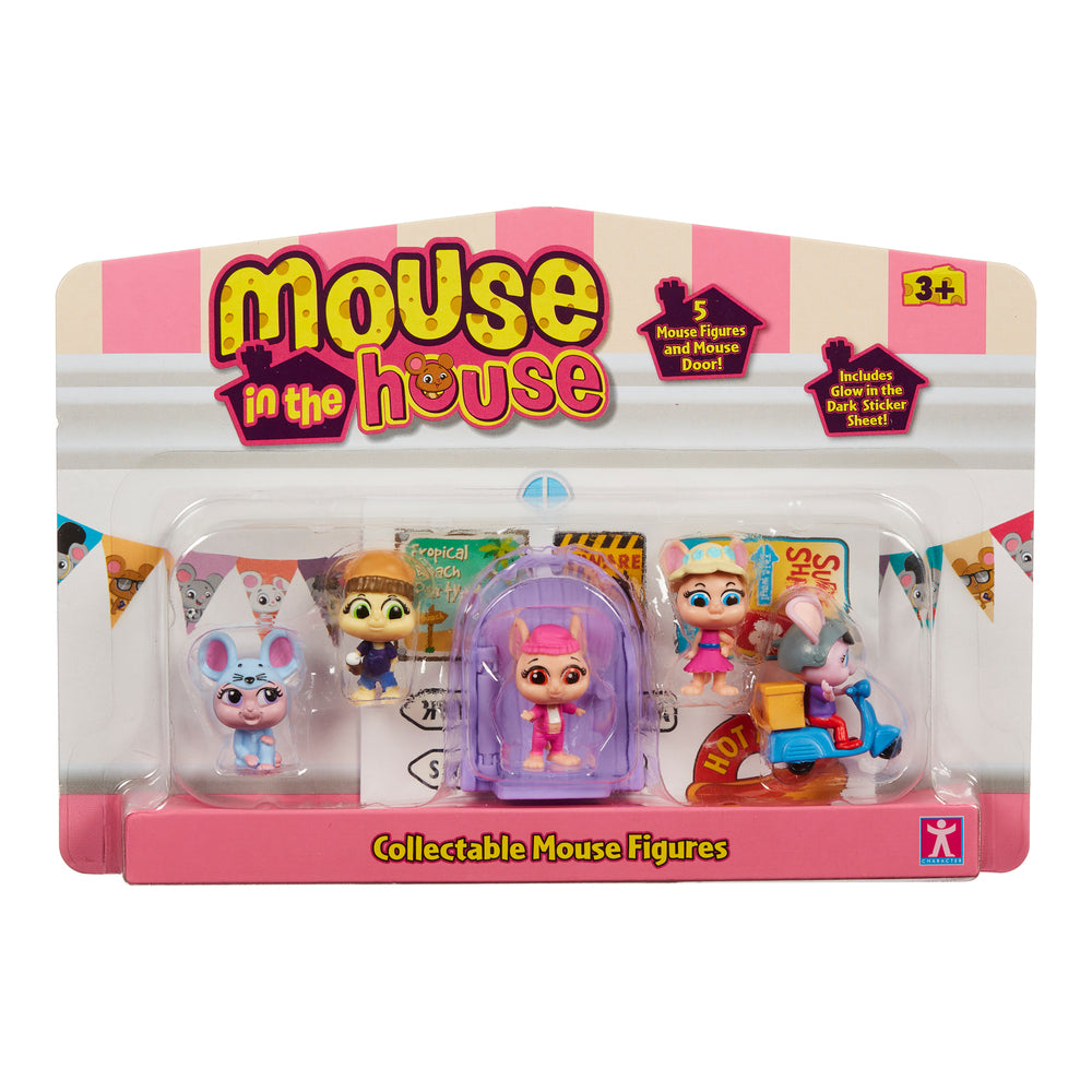 Mouse in the House mouse 5-pak asst