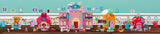 Mouse in the House the red apple school playset