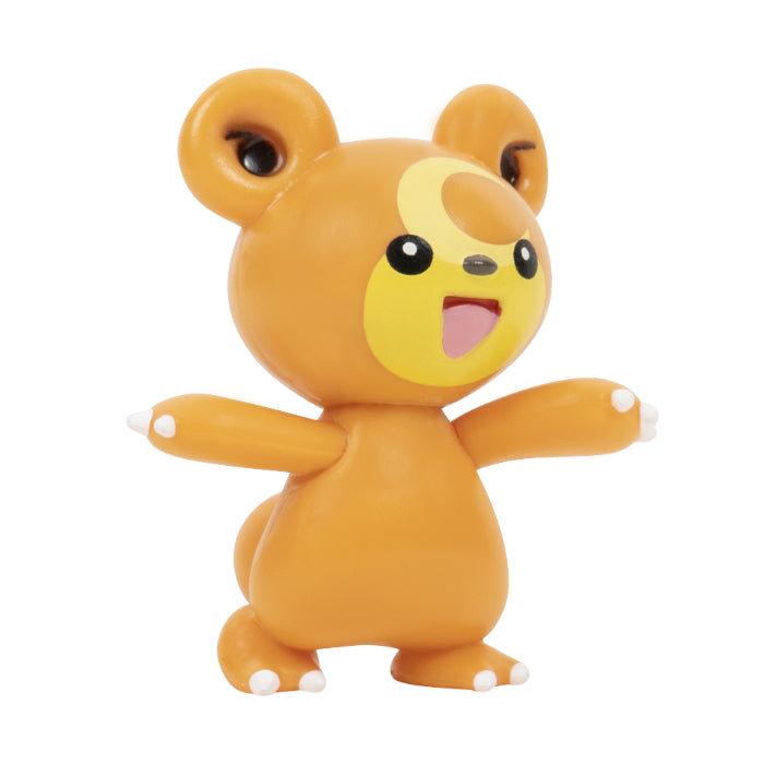 Pokémon battle figure 3-pak teddiursa, pikachu, gha