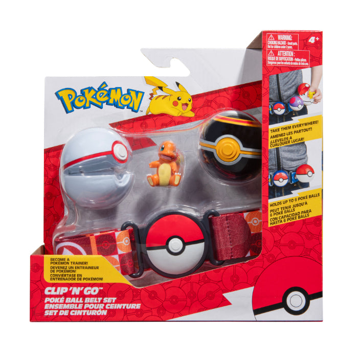 Pokémon clip n go belt set asst