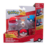 Pokémon clip n go belt set scorbunny