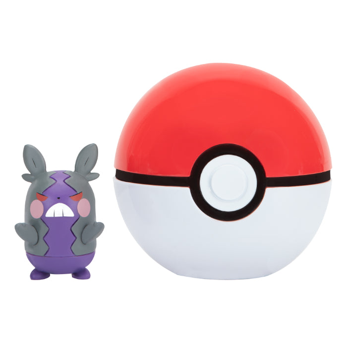 Pokémon clip n go hangr morpeko and poke ball