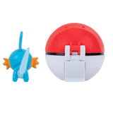 Pokémon clip n go mudkip and poke ball
