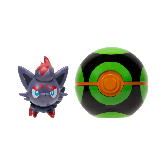 Pokémon clip n go zorua and dusk ball
