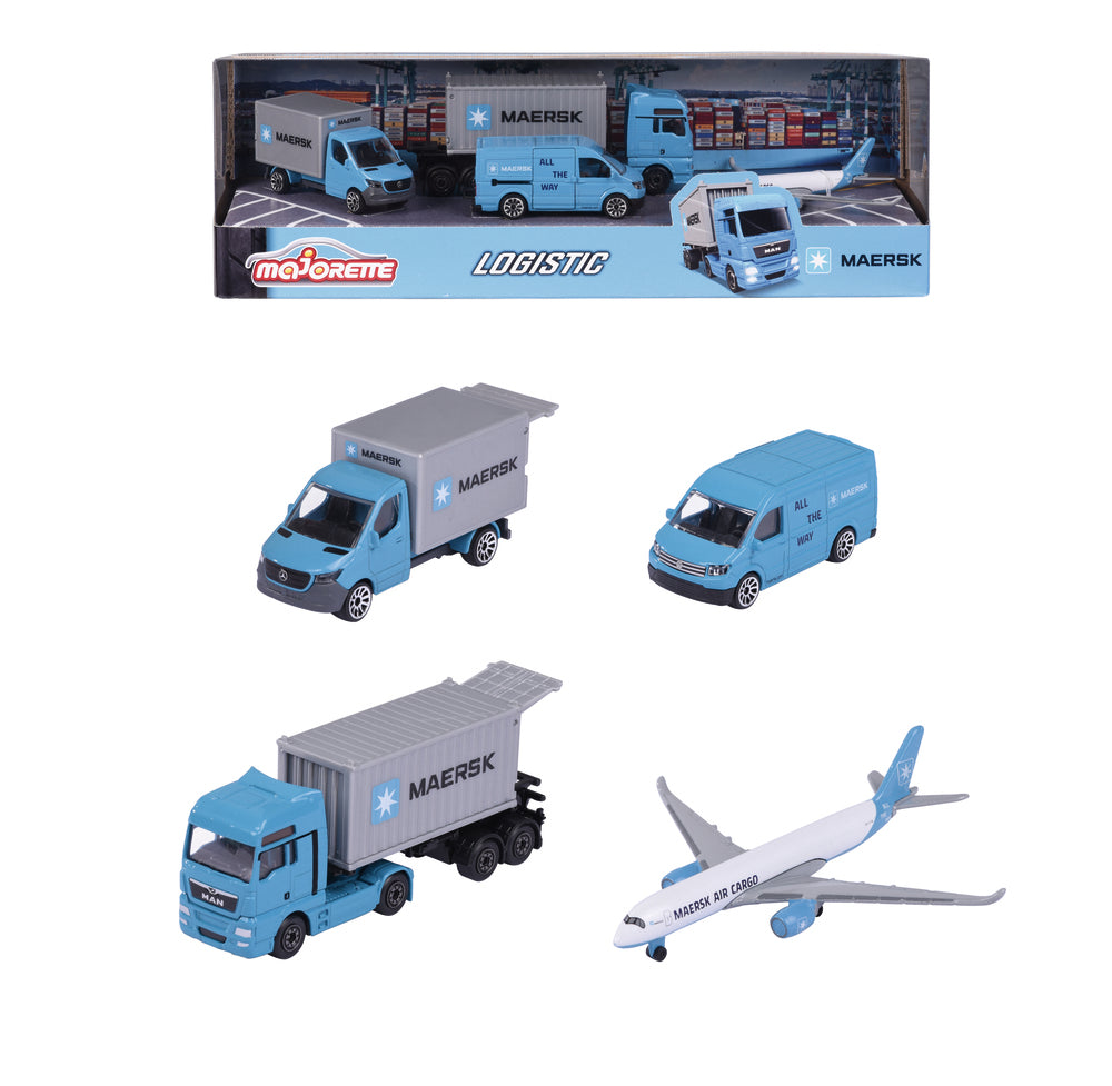 Maersk køretøjer 4-pak