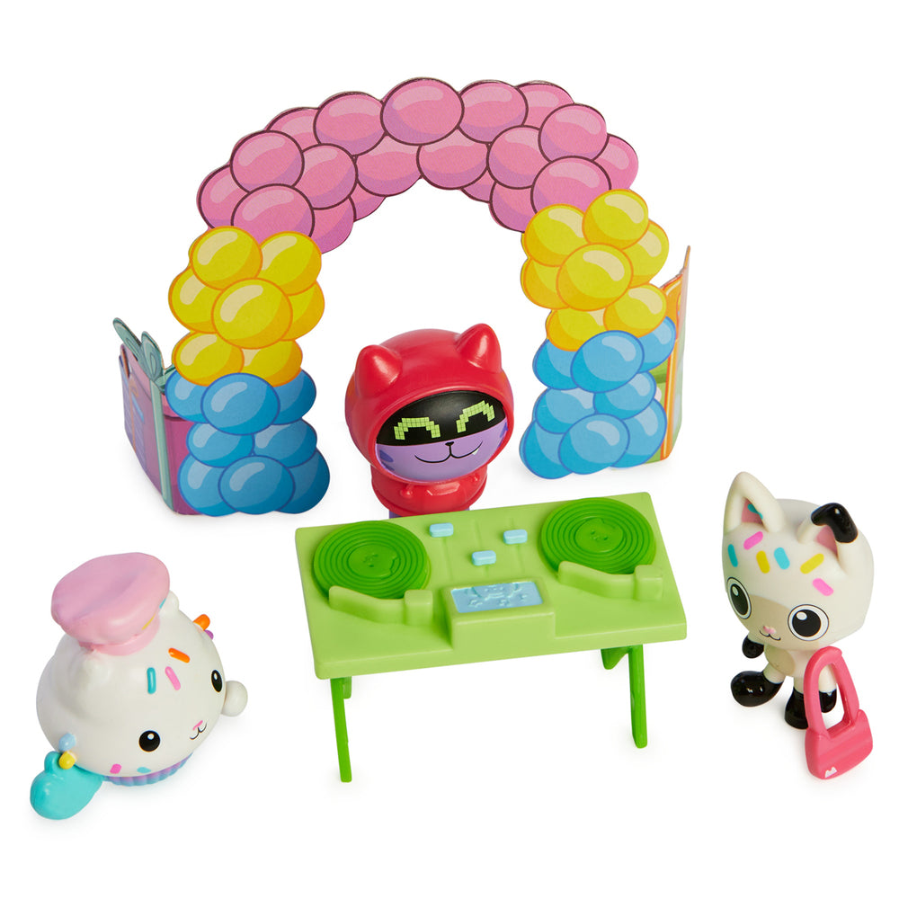 Gabby's Dukkehus Pandy Paw's Birthday Figure Set