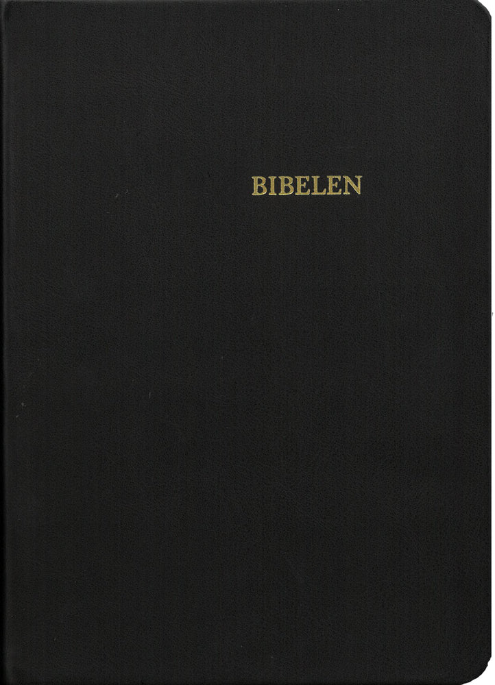 Bibelen i sort skind