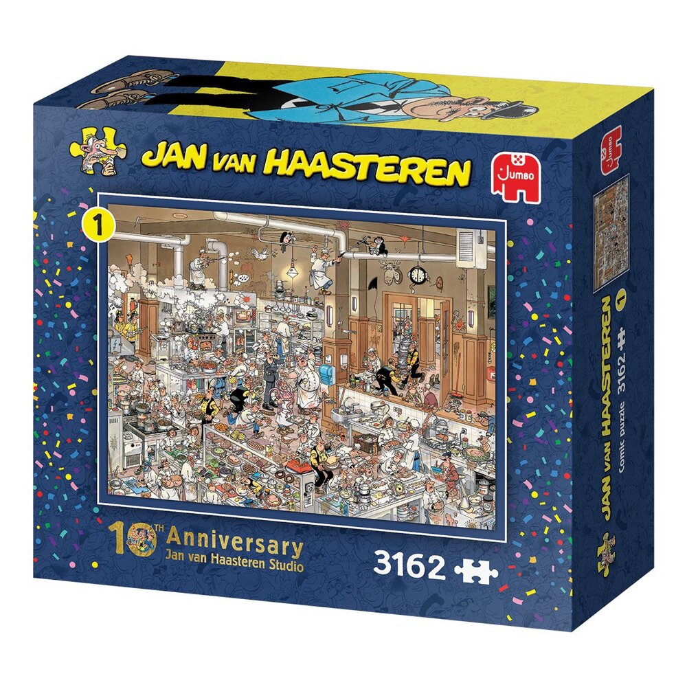 JvH XXXL Puslespil 10 Års Jubilæum 30.200 brikker