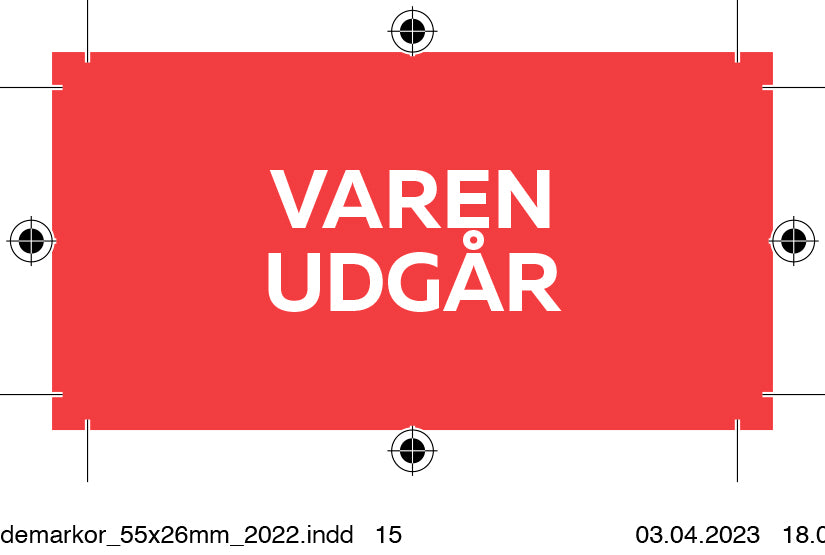 Hyldemarkør - Varen udgår / Kundens favorit 20 stk
