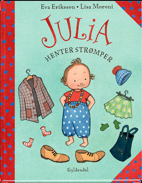 Julia henter strømper