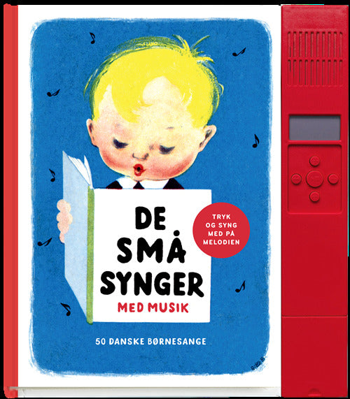 De små synger med musik