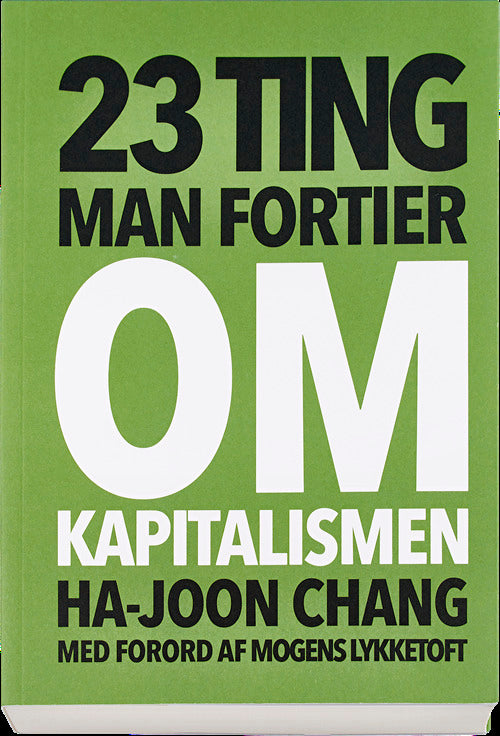 23 ting man fortier om kapitalismen
