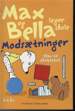 Max og Bella leger skole. Modsætninger