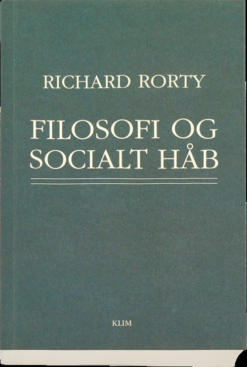 Filosofi og socialt håb