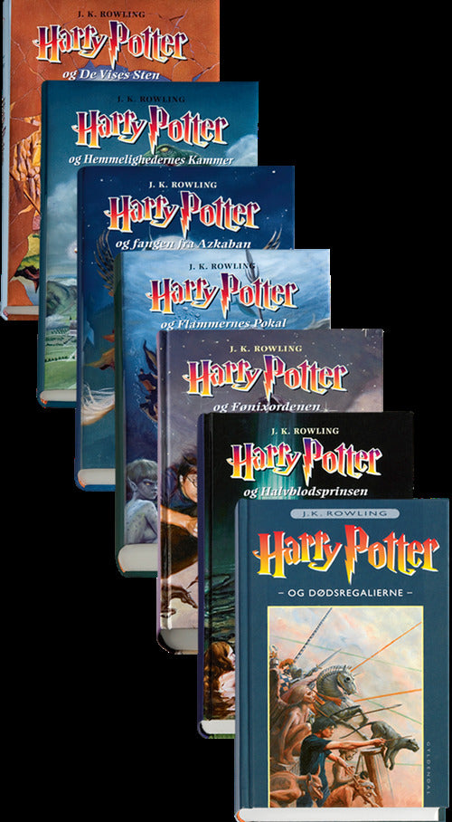 Harry Potter 1-7 pakke