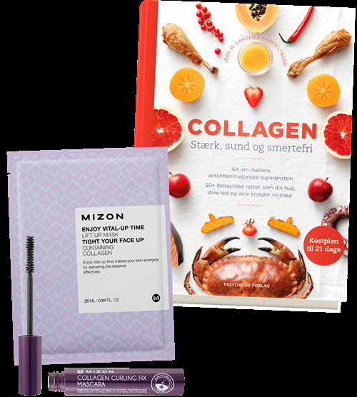 Collagen, mascara og maske