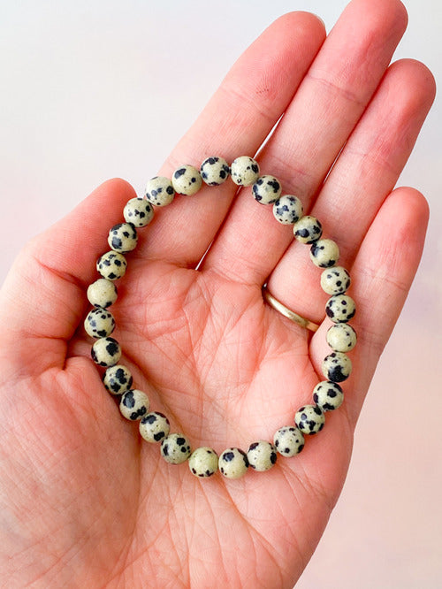 Armbånd, Dalmatiner Jaspis