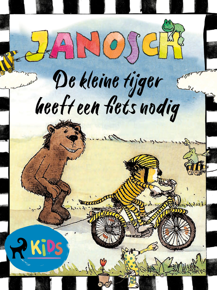 De kleine tijger heeft een fiets nodig