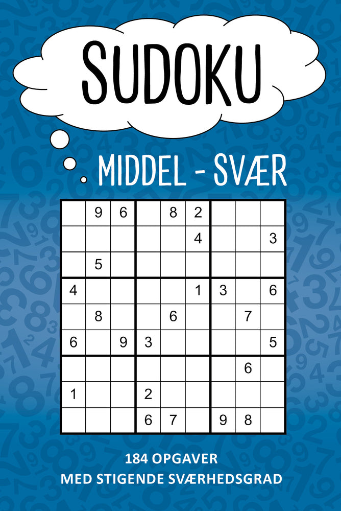 Sudoku middel svær