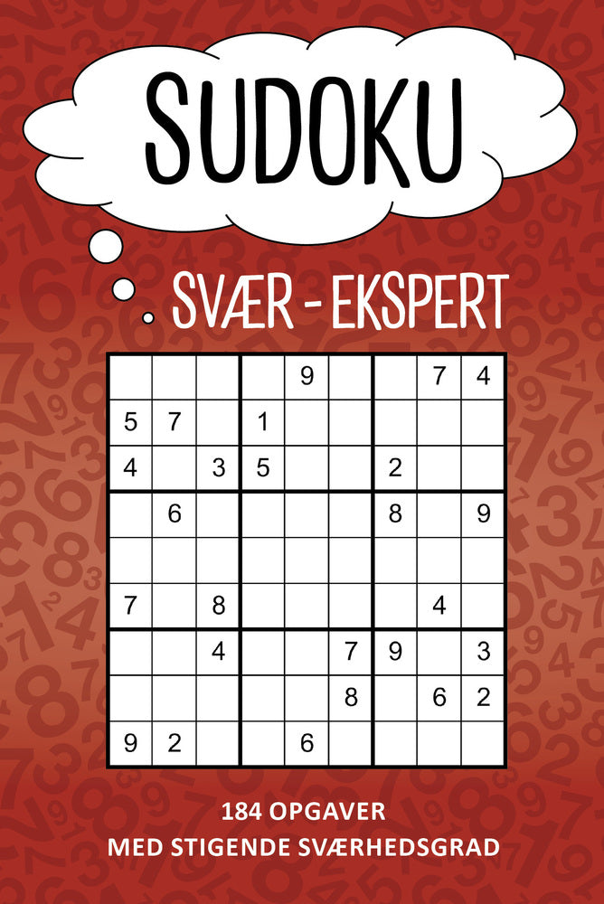 Sudoku svær-expert
