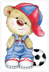 Diamond Art Bamse 10 x 15 cm