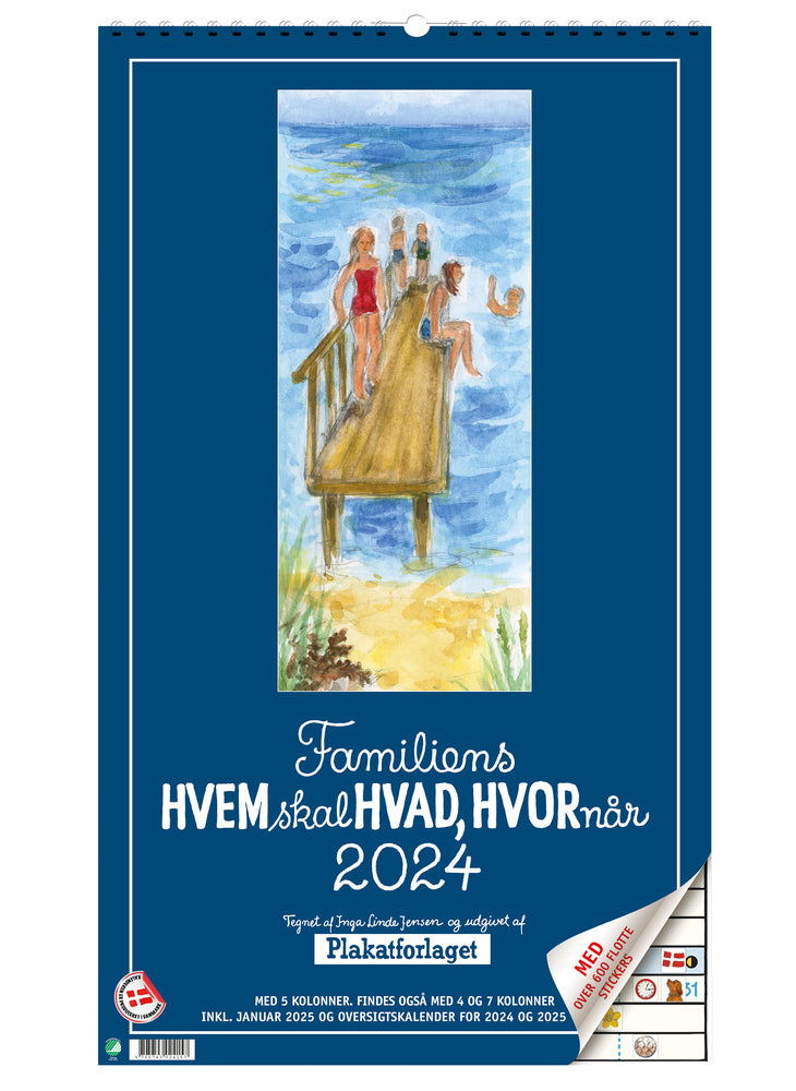 Familiens HVEM skal HVAD HVORnår 2024
