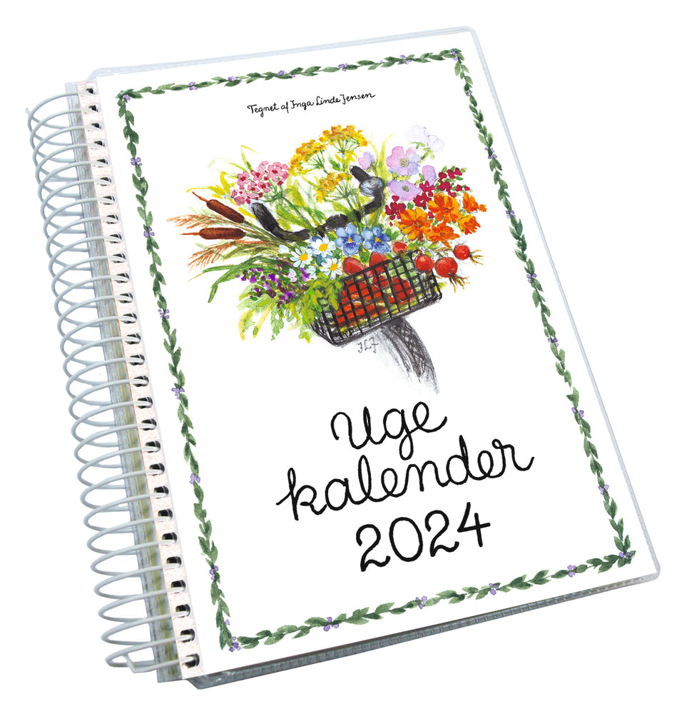 Ugekalenderbogen 8 X 12 2024