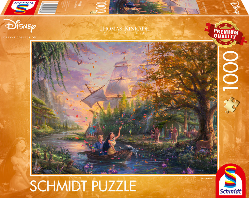 Puslespil Disney Pocahontas 1000 brikker
