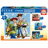 Puslespil Disney Pixar 12-16-20-25 brikker