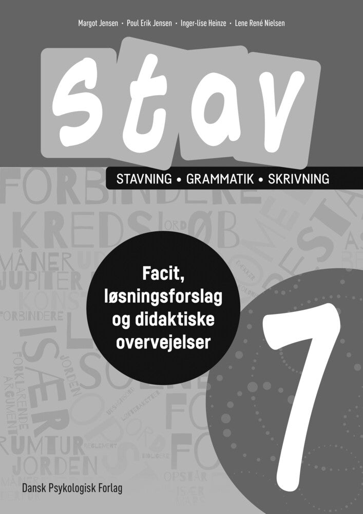 Stav 7 – Facit, løsningsforslag og didaktiske overvejelser