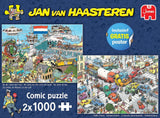 JvH Traffic Chaos & By Air Land and Sea 2x1000 brikker