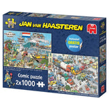 JvH Traffic Chaos & By Air Land and Sea 2x1000 brikker
