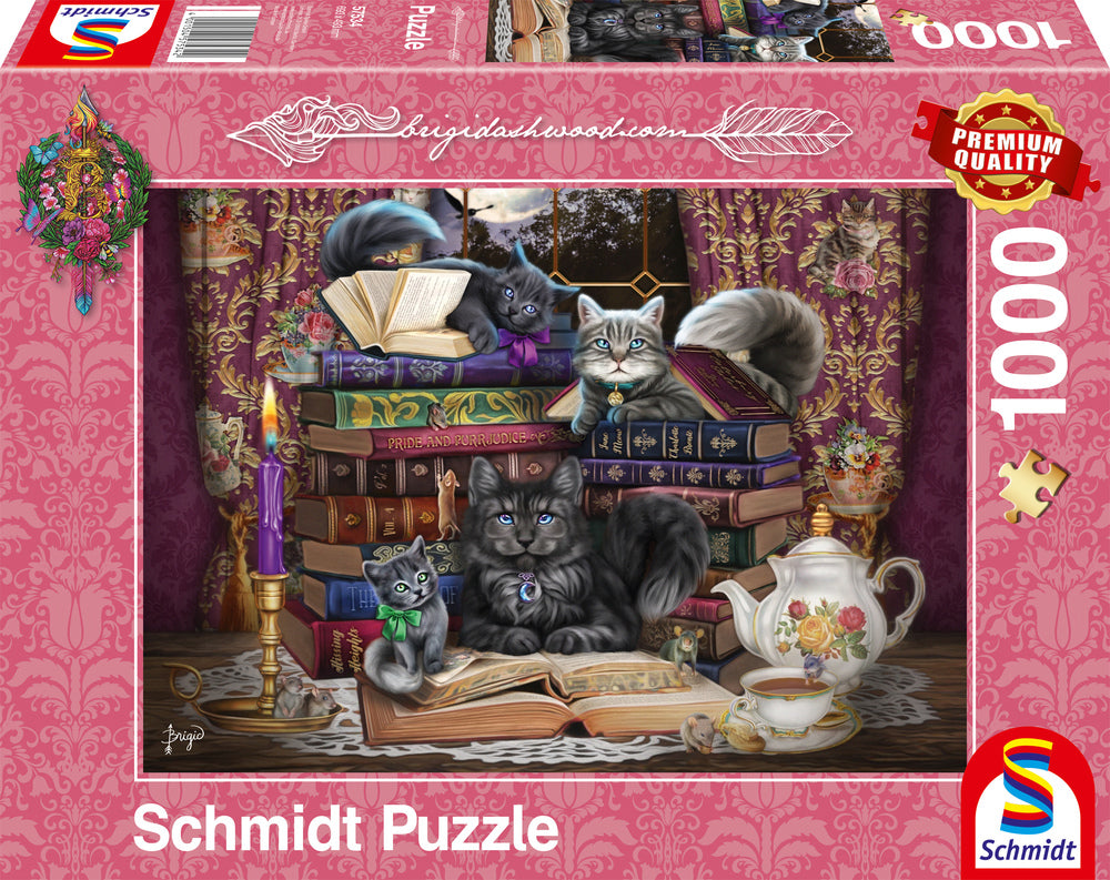 Puslespil Storytime Cats 1000 brikker