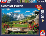 Puslespil Mountain paradise 1000 brikker