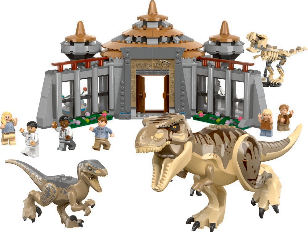 76961 LEGO Jurassic World Besøgscenter T. rex- og raptor-angreb