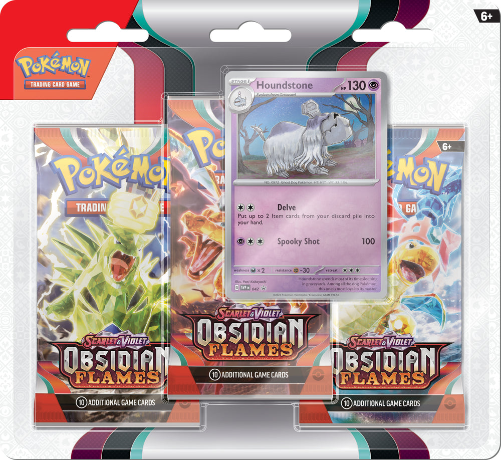 Pokemon 3-pack Blister Scarlet & Violet asst