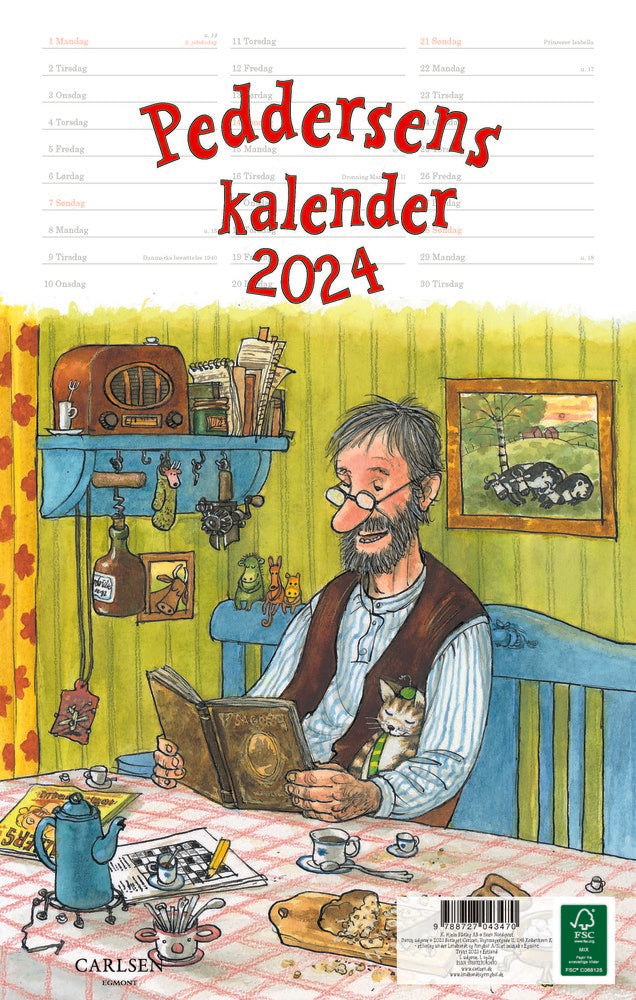 Peddersens kalender 2024