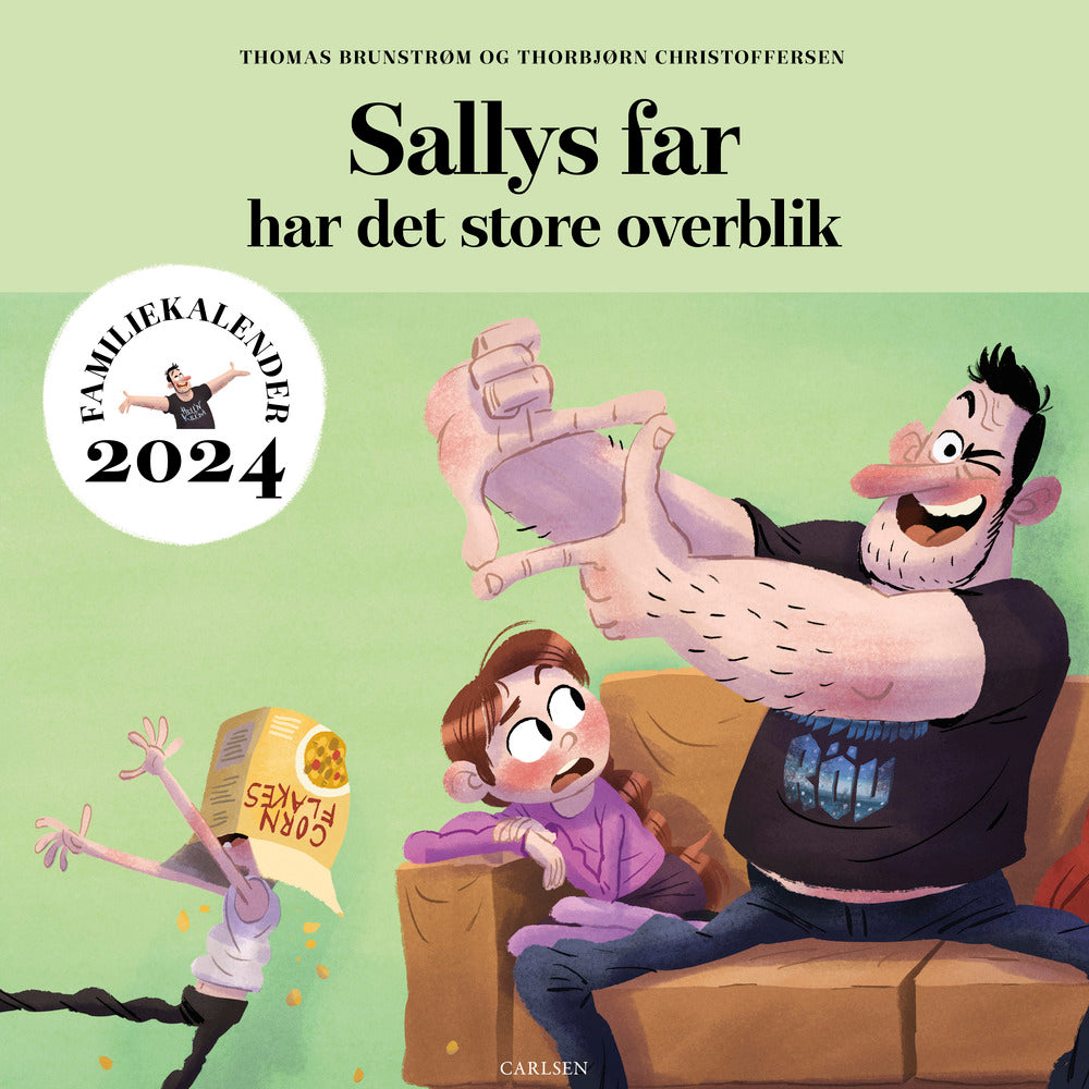 Sallys far har det store overblik - Familiekalender 2024